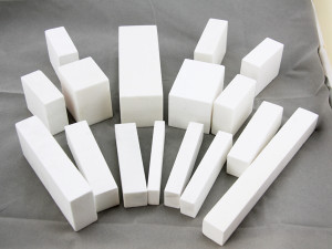 White alumina abrasive stones