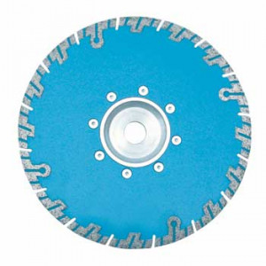Segmented Turbo Saw Blade With Flange