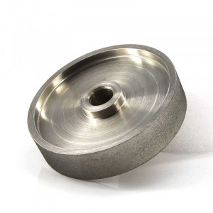 Electroplated diamond grinding wheels for gemstones