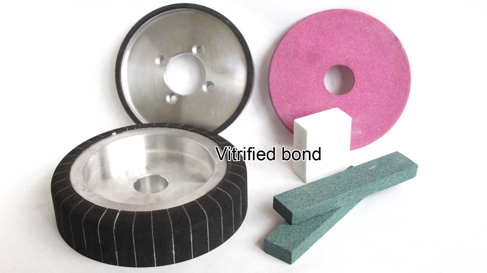 Vitrified-bond grinding wheels