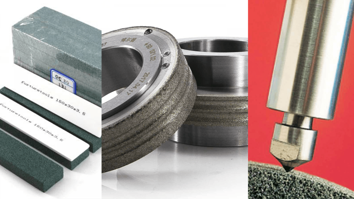 Three types of dressing tools for grinding wheels Forture Tools