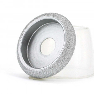 Brazed diamond semicircular convex edge grinding wheels