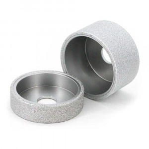 Flat brazed diamond grinding wheels