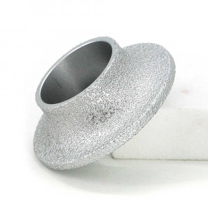 Brazed diamond semicircle grinding wheel