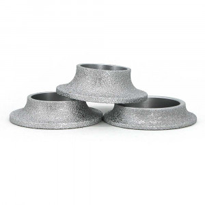 Brazed diamond semicircle grinding wheel