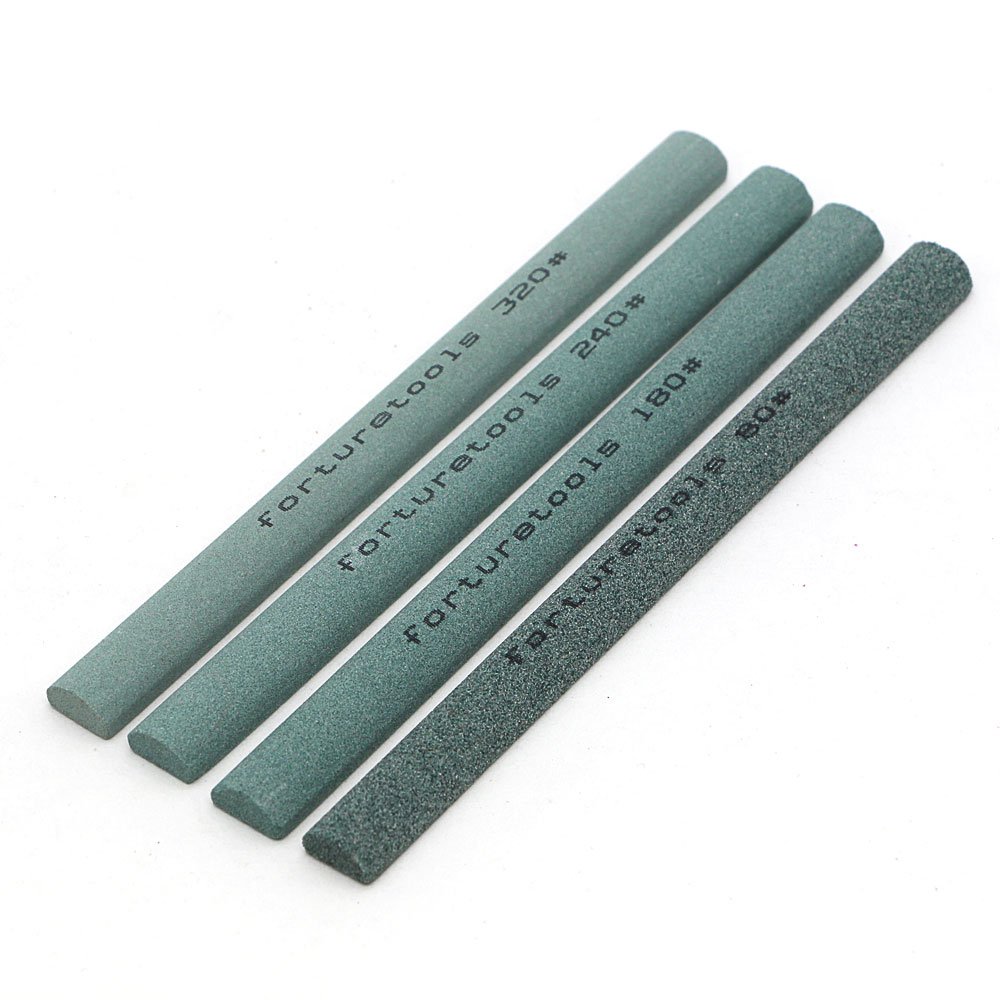 Green silicon carbide grinding sticks