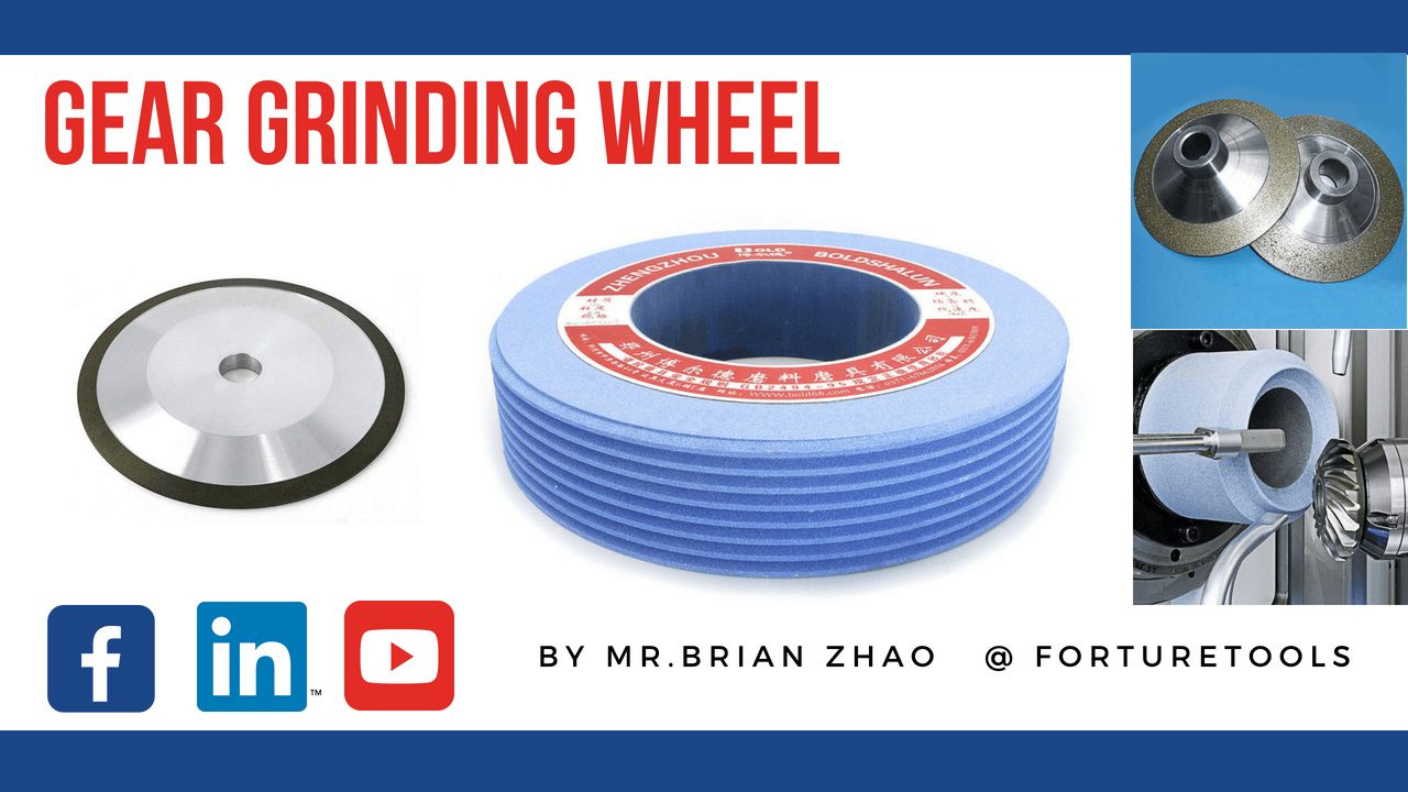 Five types of grinding wheels for gear industry