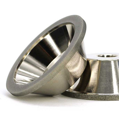 bowl shape electroplated diamond grinding wheel