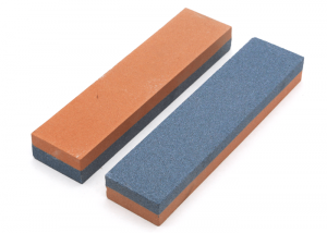 Double side combinded grit corundom sharpening stones for steel knives (1)