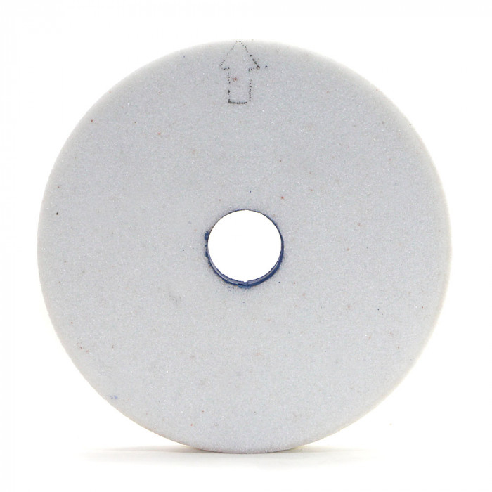 Flat shape white aluminum oxide grinding wheel