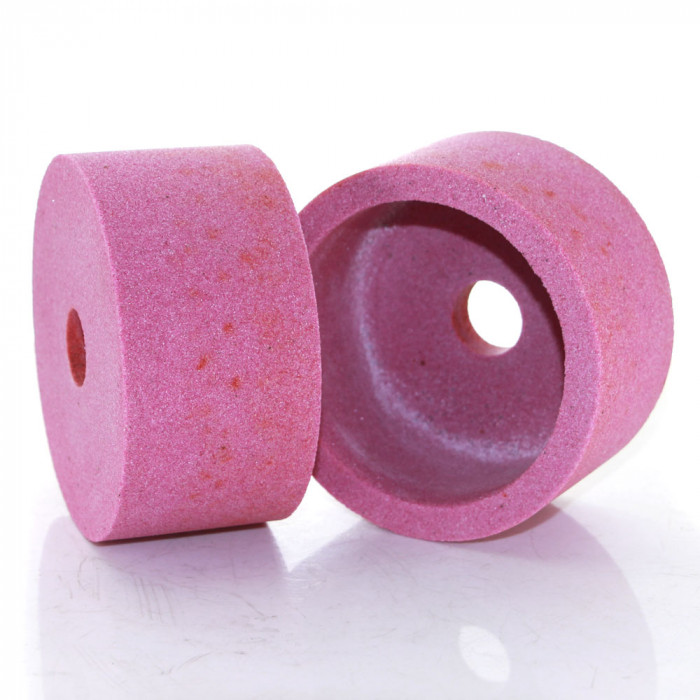 pink aluminum oxide cup grinding wheel