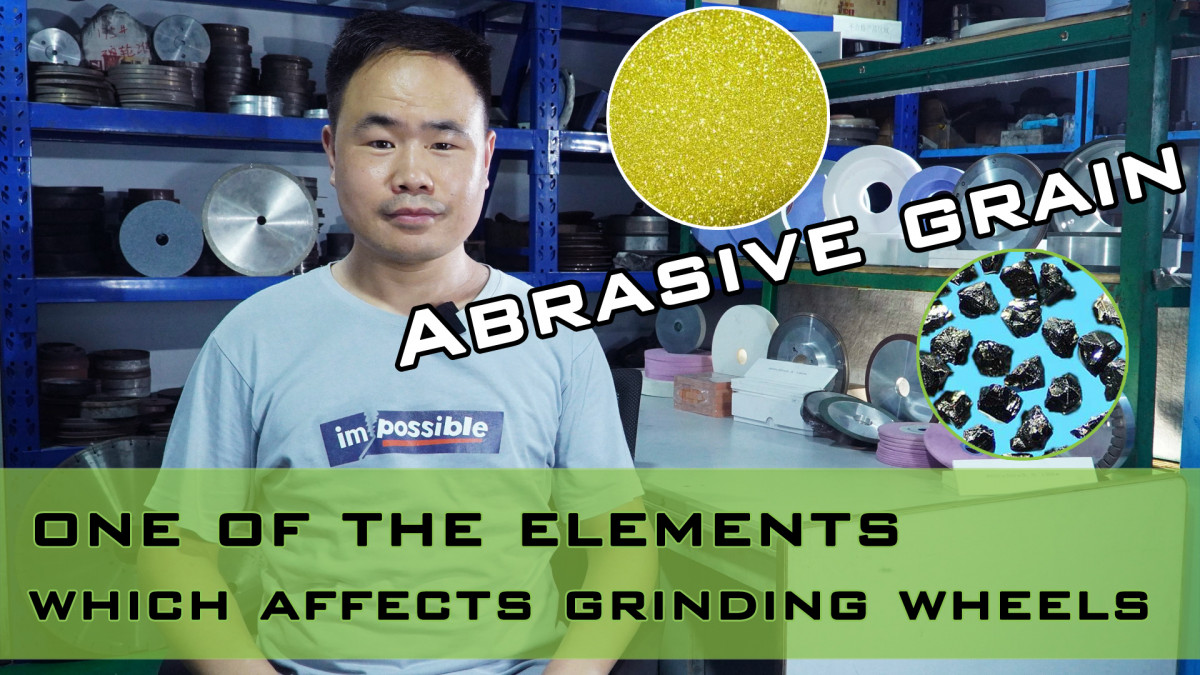 Abrasive grain one of the elements which affects grinding wheels