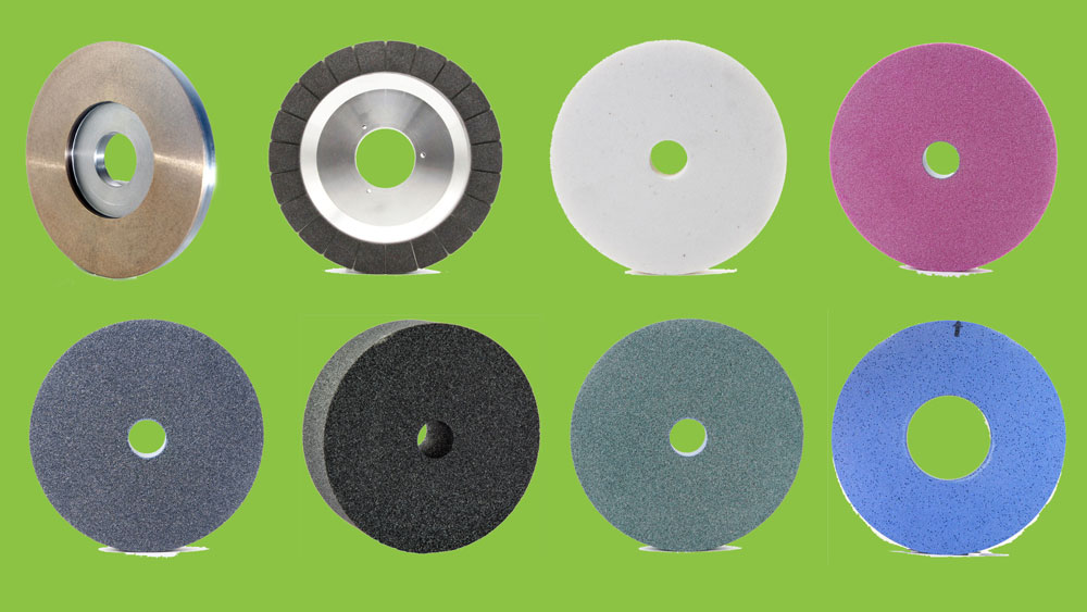 Different colors and appearance grinding wheels
