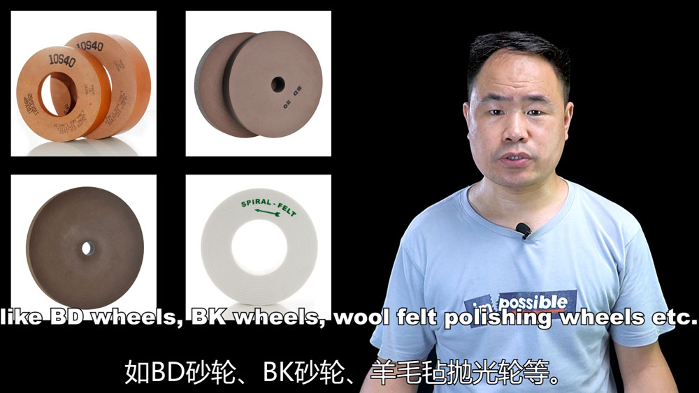 Polishing Wheels BD BK 10S wool felt