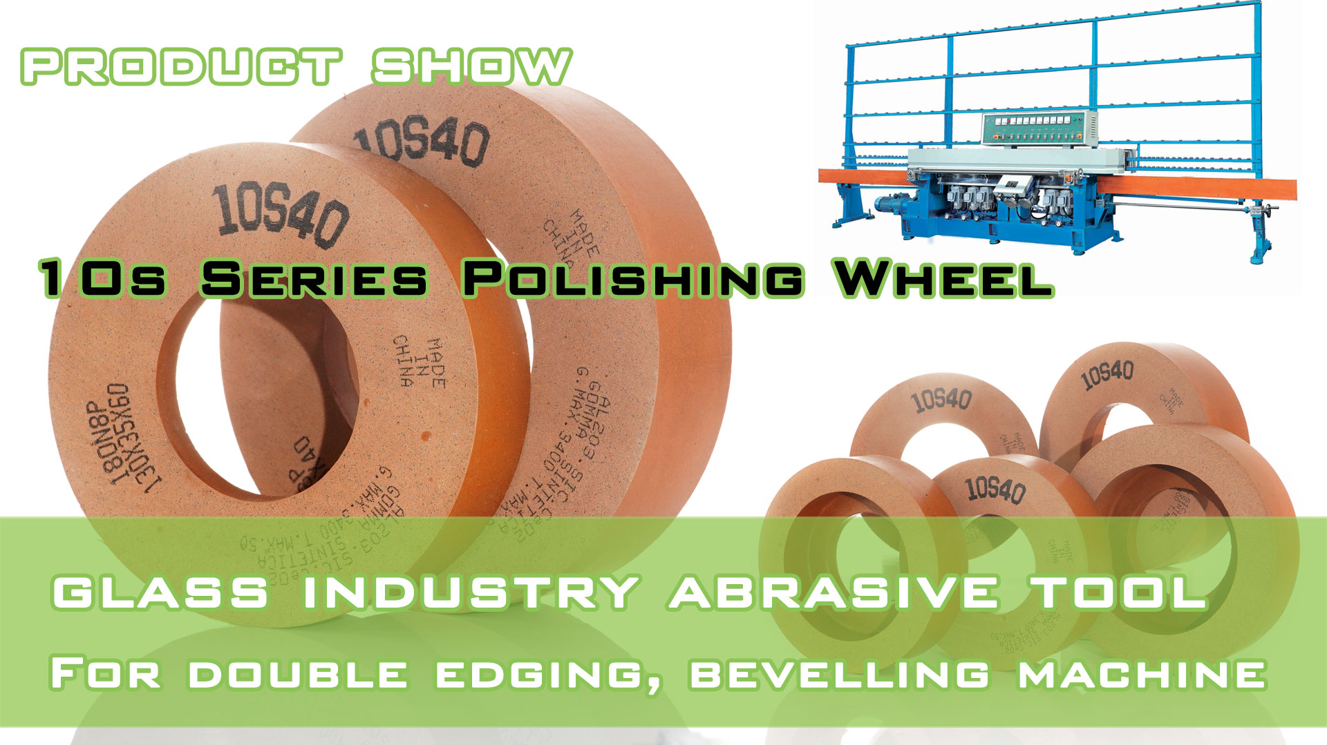 Glass Polishing Wheels - Machines and Wheels