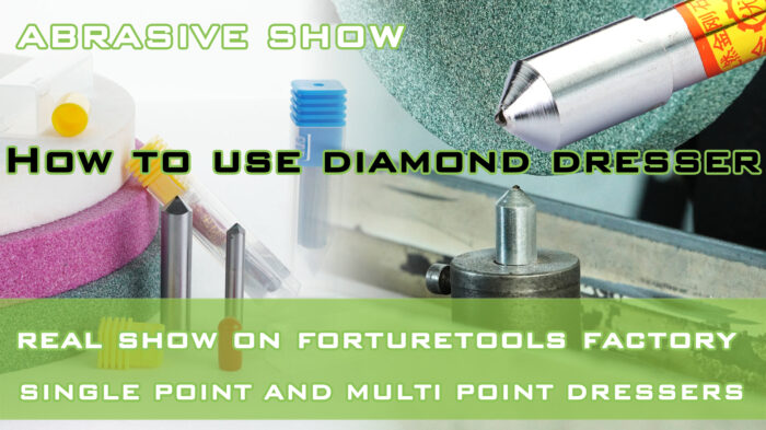 How to use diamond dresser to dress and true grinding wheel-Mrbrianzhao