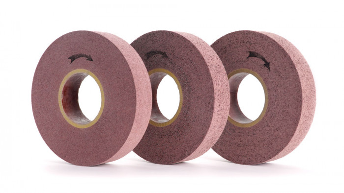 Super Fiber Non woven Abrasive Convolute Wheel for Metal Deburring and Polishing